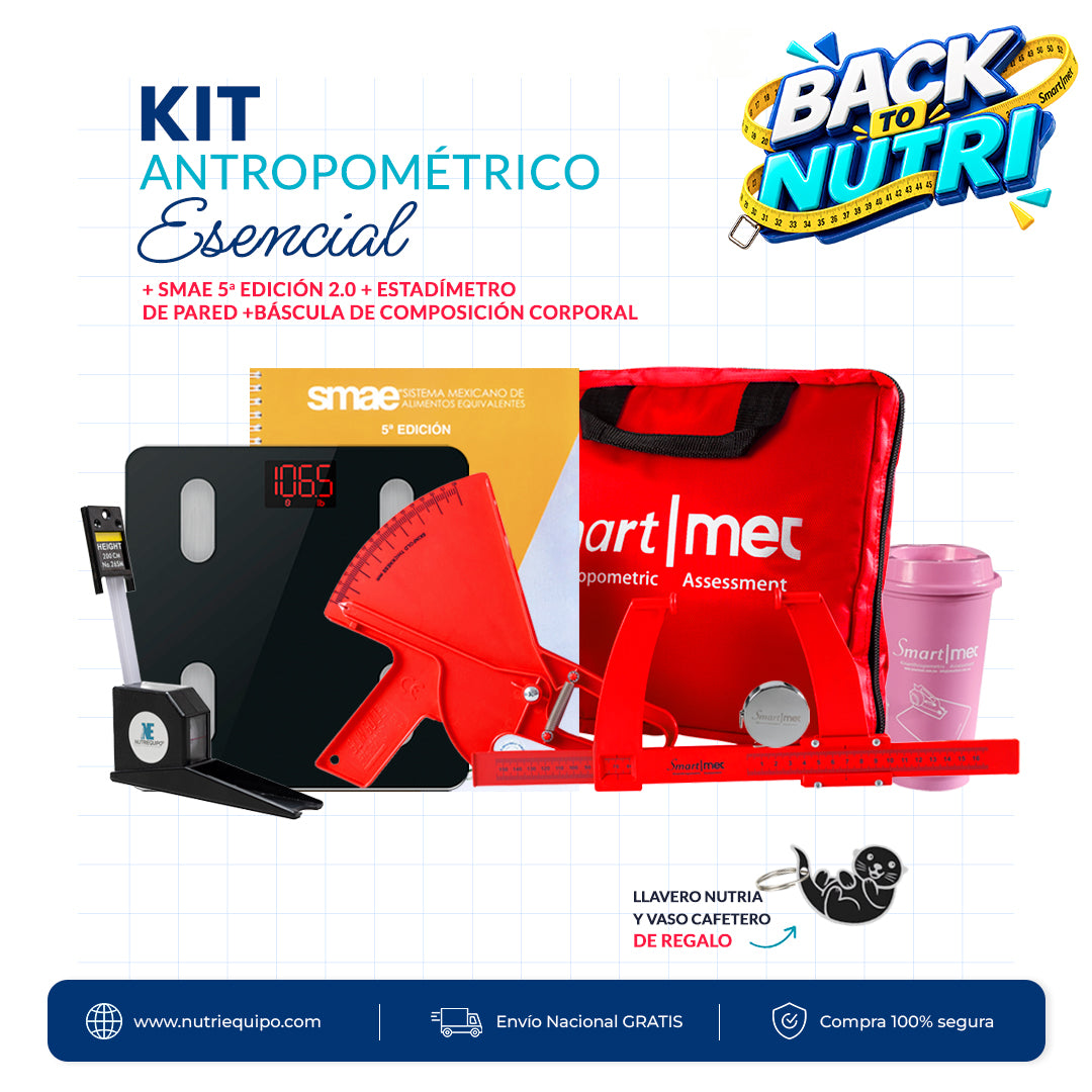 Kit Completo de Medición Antropométrica Nutriequipo