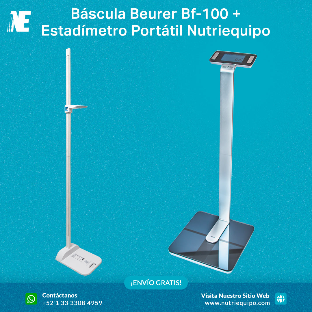 Báscula Beurer BF-1000 + Estadímetro Portátil