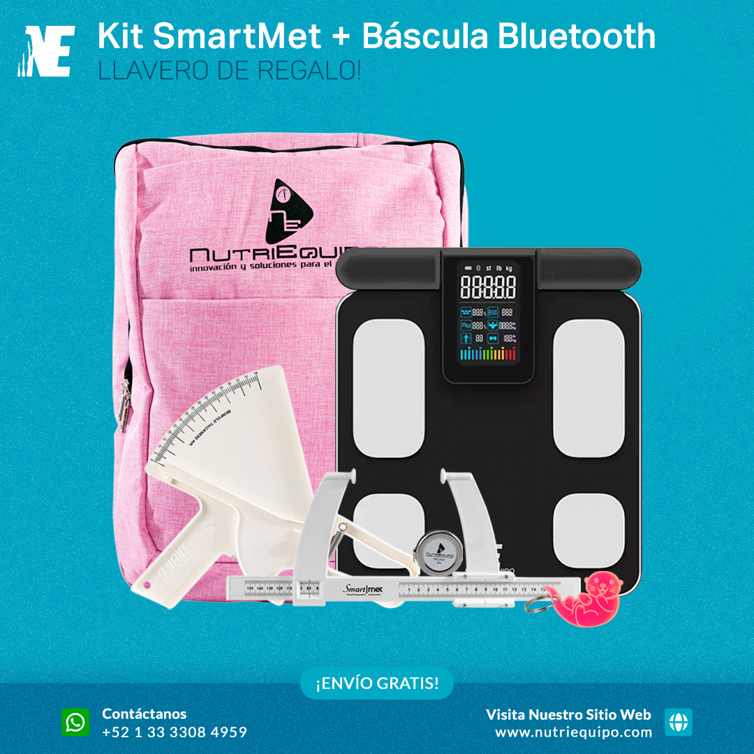 Kit SmartMet x Nutriequipo con Báscula Inteligente