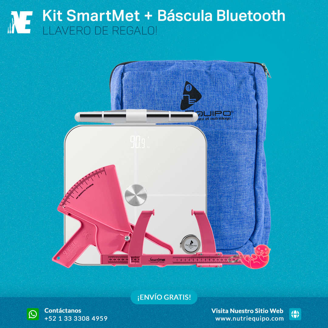 Kit Avanzado SmartMet con Báscula Segmental Bluetooth y Maletín 🎯