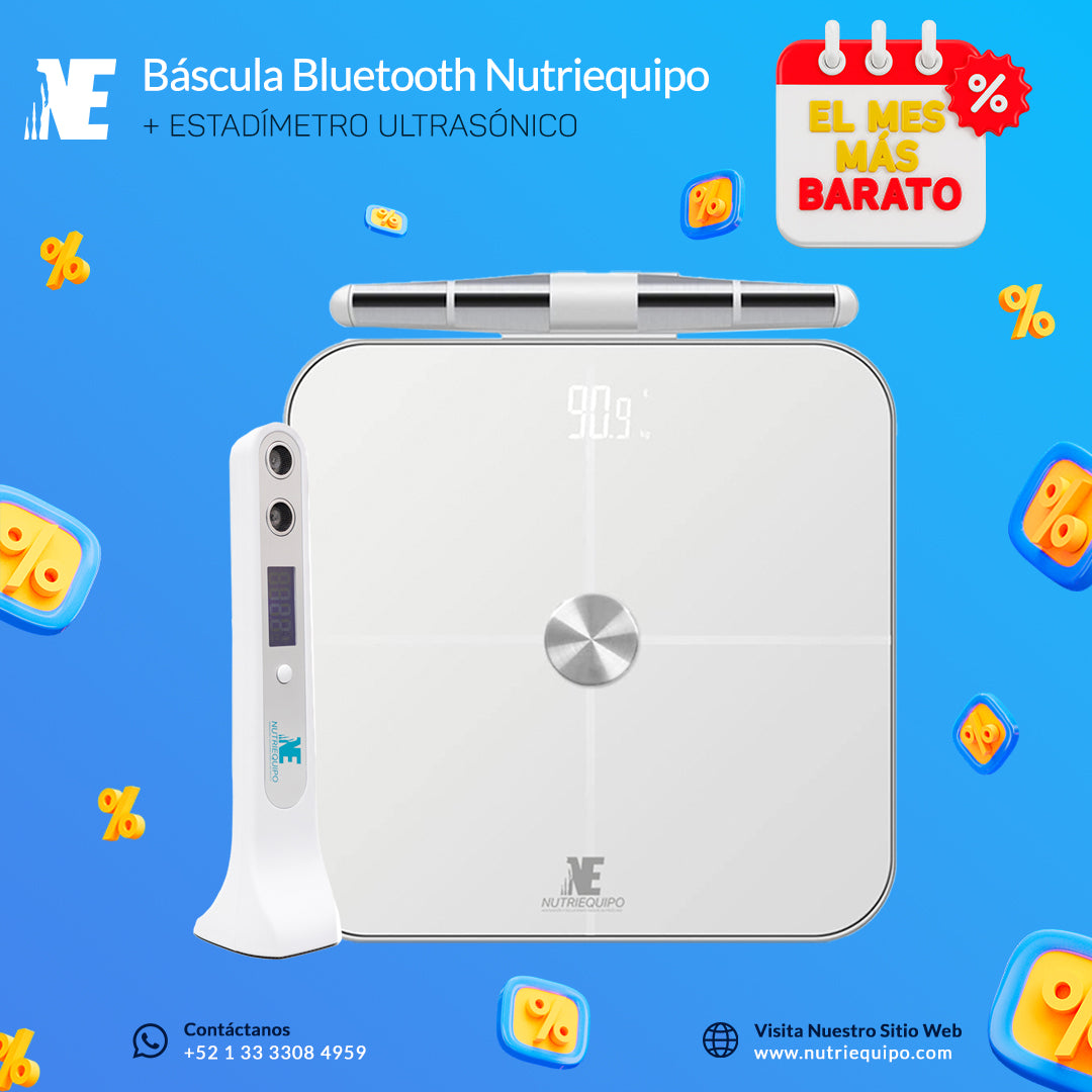 Kit Báscula Bluetooth y Estadímetro Ultrasónico