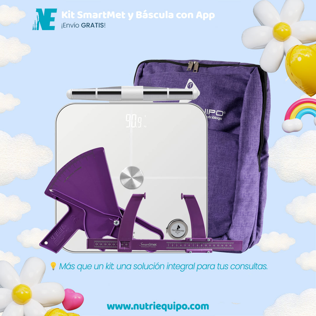 Kit SmartMet con Báscula Bluetooth y Regalos