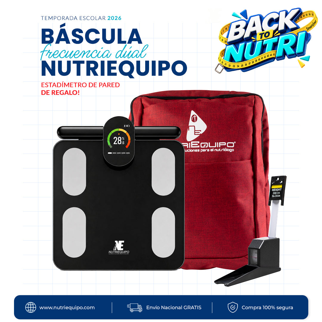 Báscula Inteligente de Composición Corporal Nutriequipo + REGALOS
