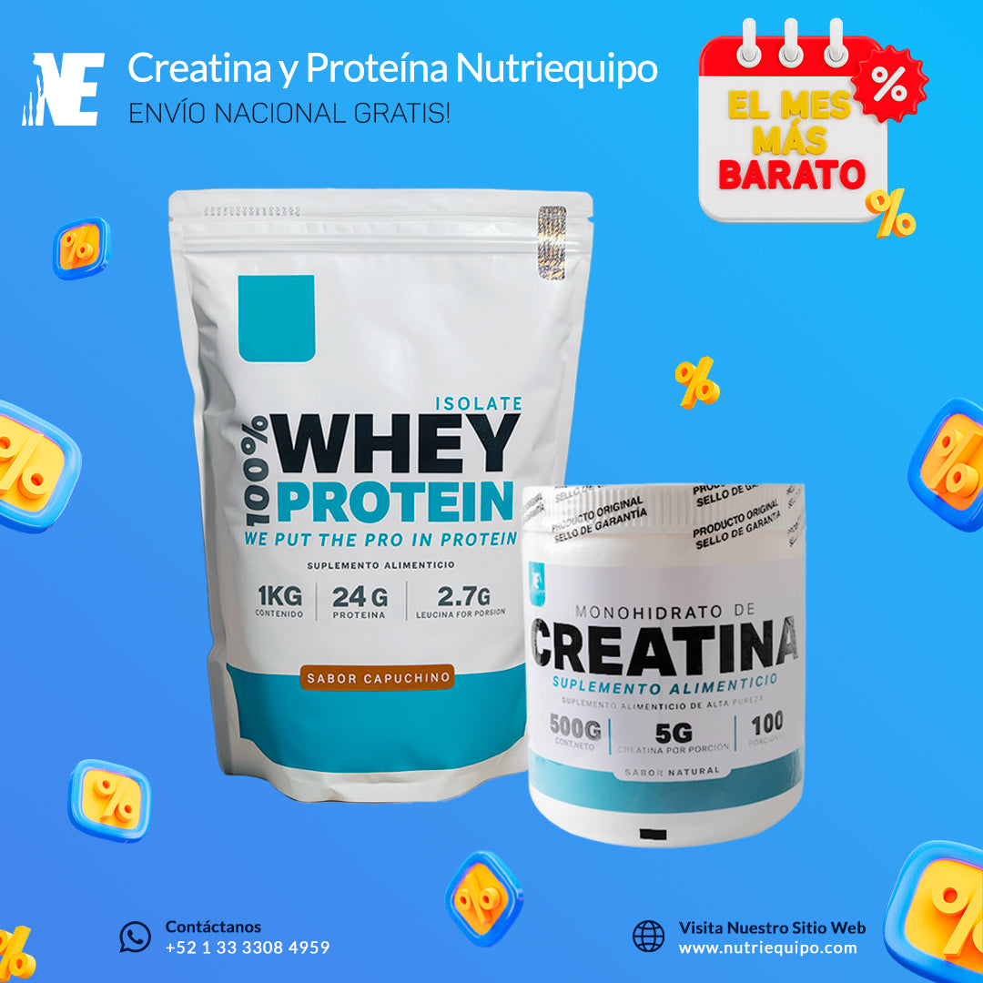 Kit de Suplementos | Creatina y Proteína Nutriequipo
