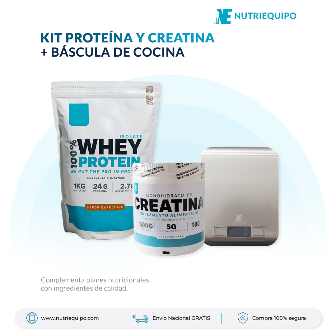 Kit de Suplementos | Creatina y Proteína Nutriequipo