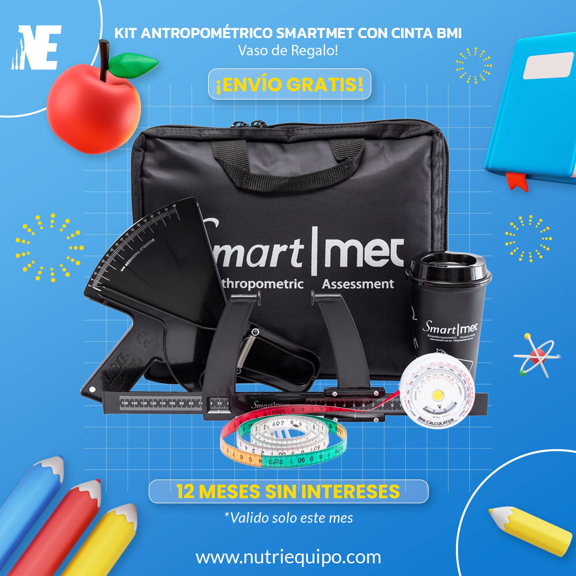 Kit de Antropometría SmartMet BMI