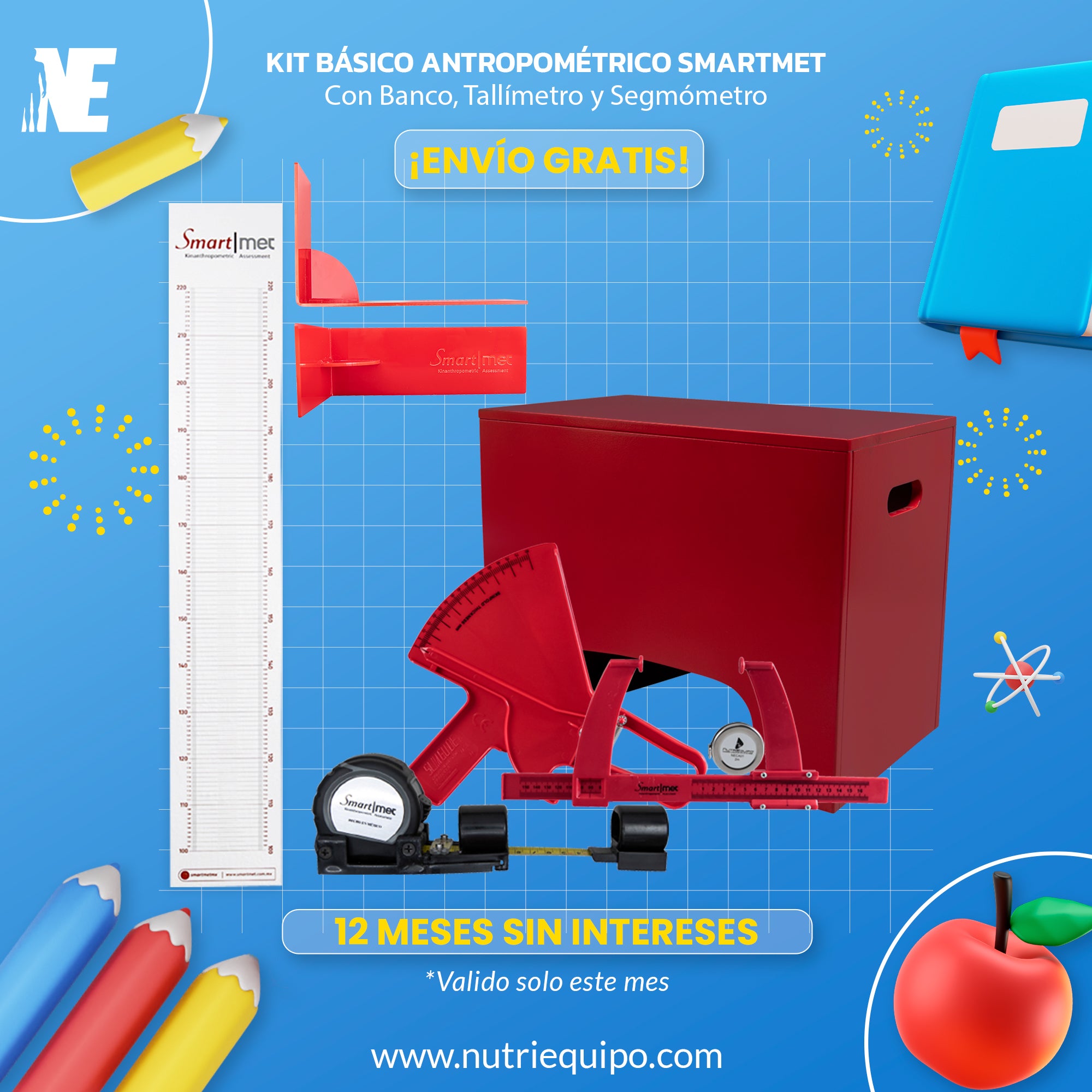 Kit Antropométrico L1 Completo