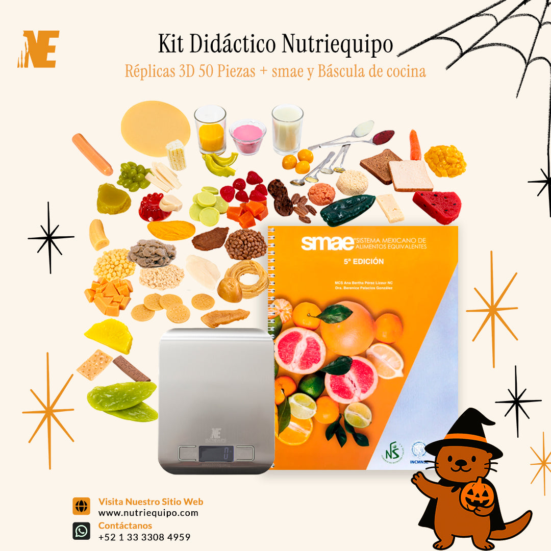 Kit Educativo en 3D para Nutrición