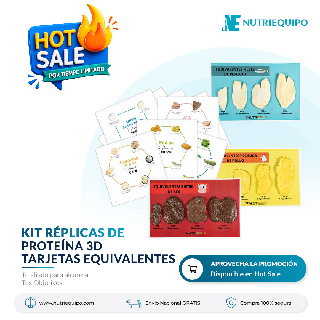 Vitamin Chart Nutriequipo + Réplicas de Proteína